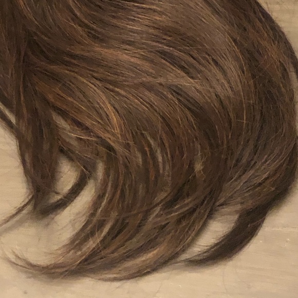 Jon Renau 12inch  356 easiPart Hair Topper 
FS4/33/30A MIDNIGHT COCOA - Picture 7 of 12